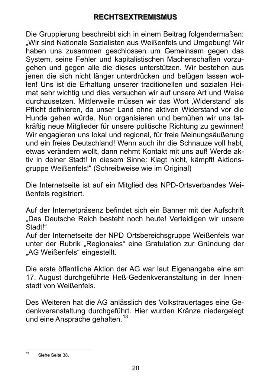 Seite 29 des Verfassungsschutzbericht 2011 Sachsen-Anhalt