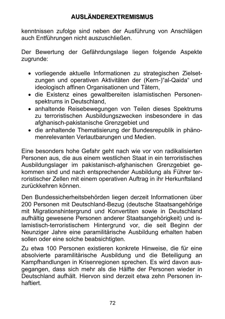 Seite 81 des Verfassungsschutzbericht 2011 Sachsen-Anhalt