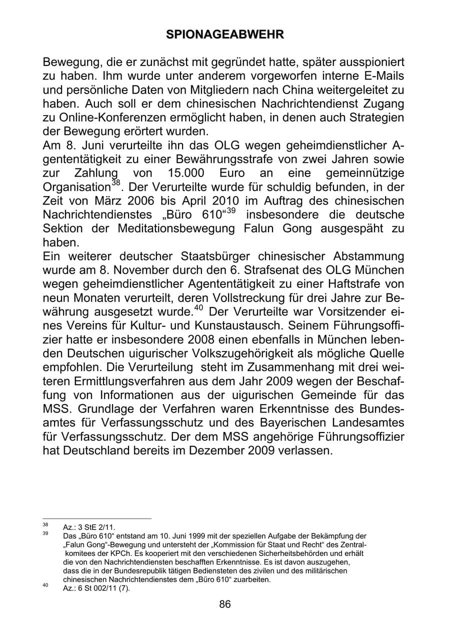 Seite 95 des Verfassungsschutzbericht 2011 Sachsen-Anhalt