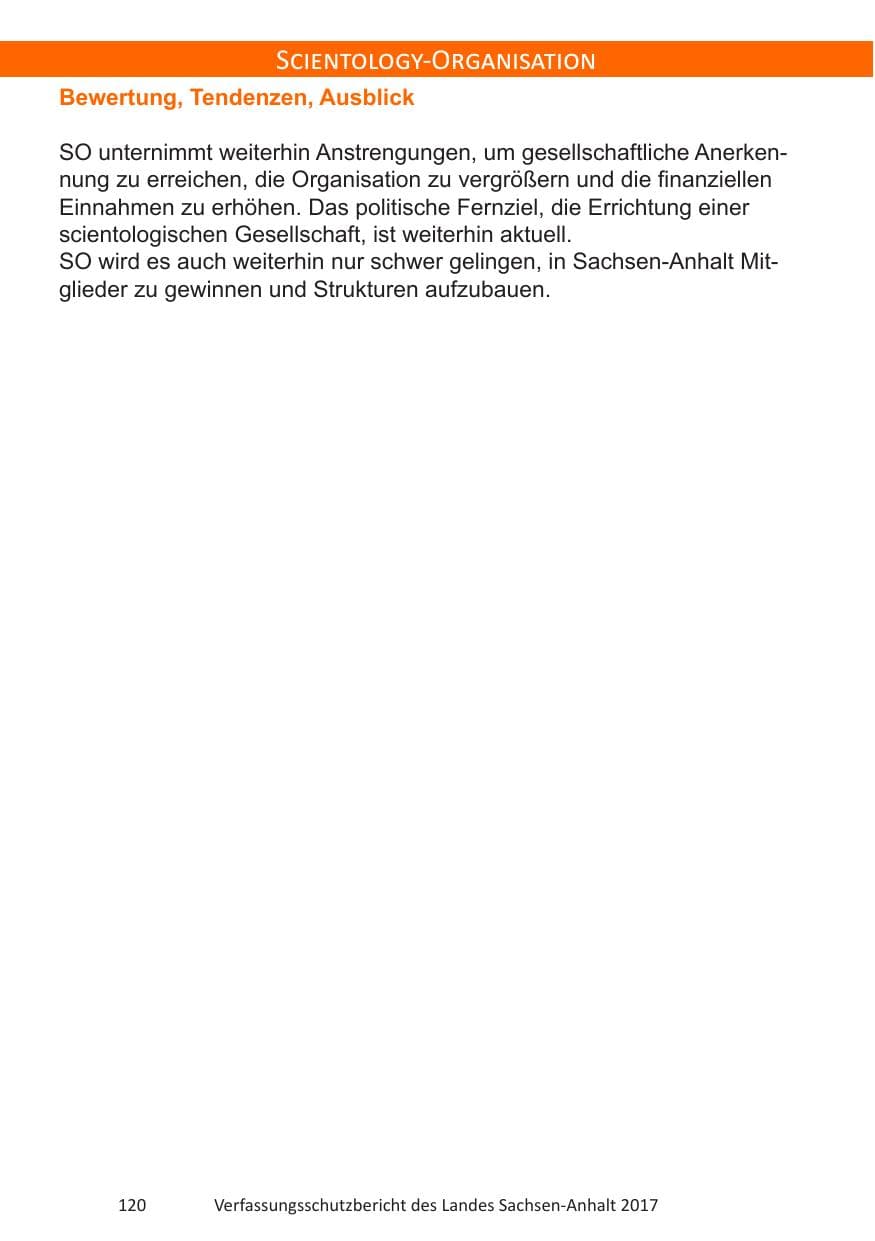 Seite 122 des Verfassungsschutzbericht 2017 Sachsen-Anhalt