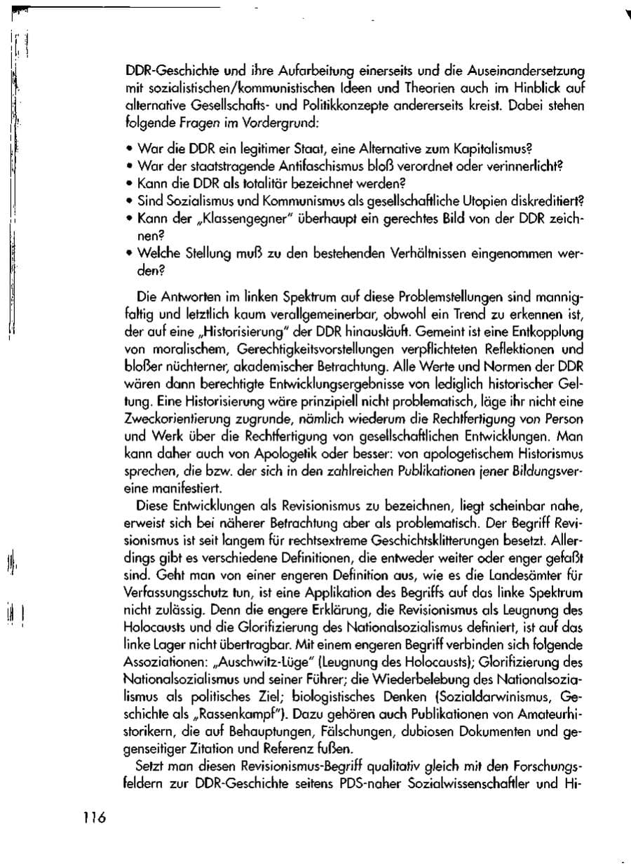 Seite 118 des Verfassungsschutzbericht 1997 Thüringen