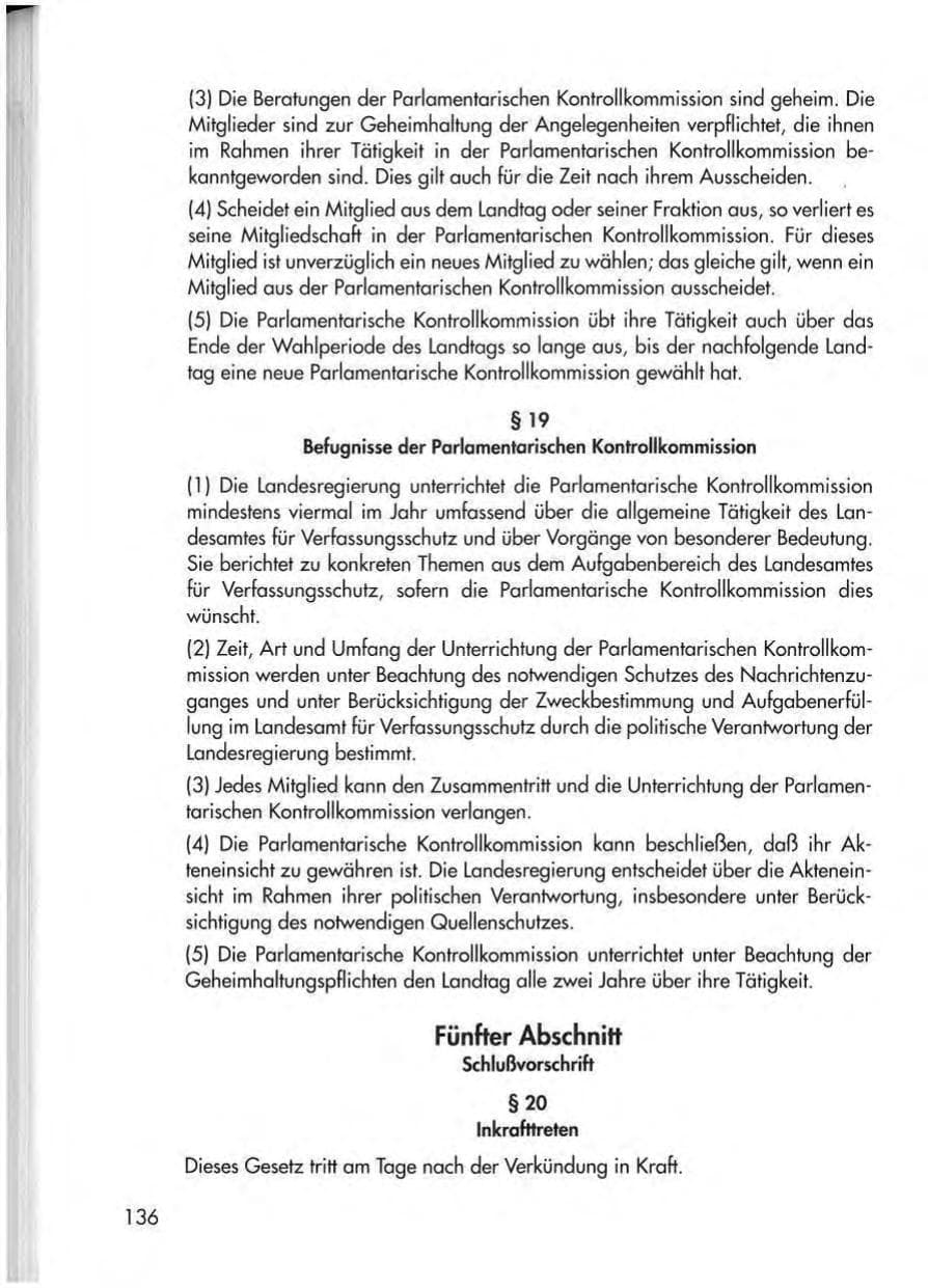Seite 138 des Verfassungsschutzbericht 1997 Thüringen