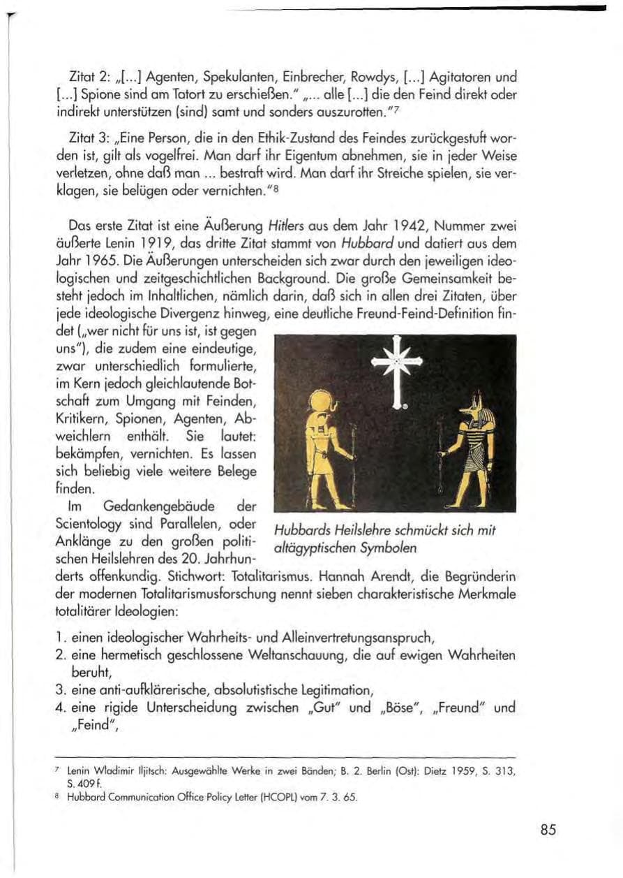 Seite 87 des Verfassungsschutzbericht 1997 Thüringen