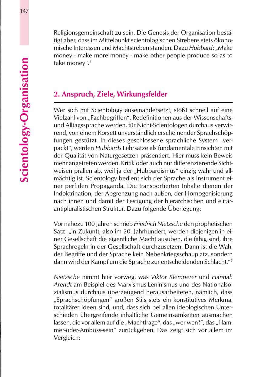 Seite 147 des Verfassungsschutzbericht 1999 Thüringen