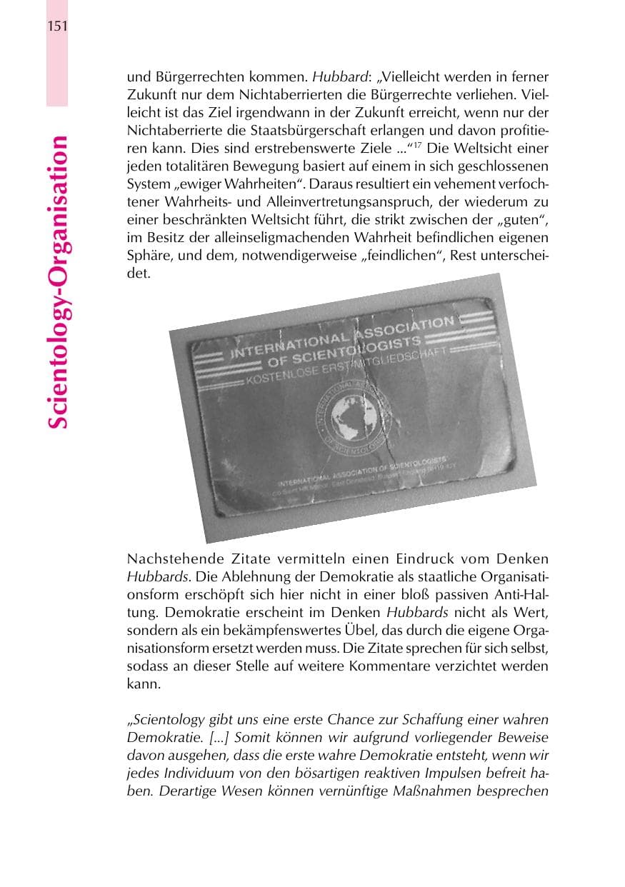 Seite 151 des Verfassungsschutzbericht 1999 Thüringen