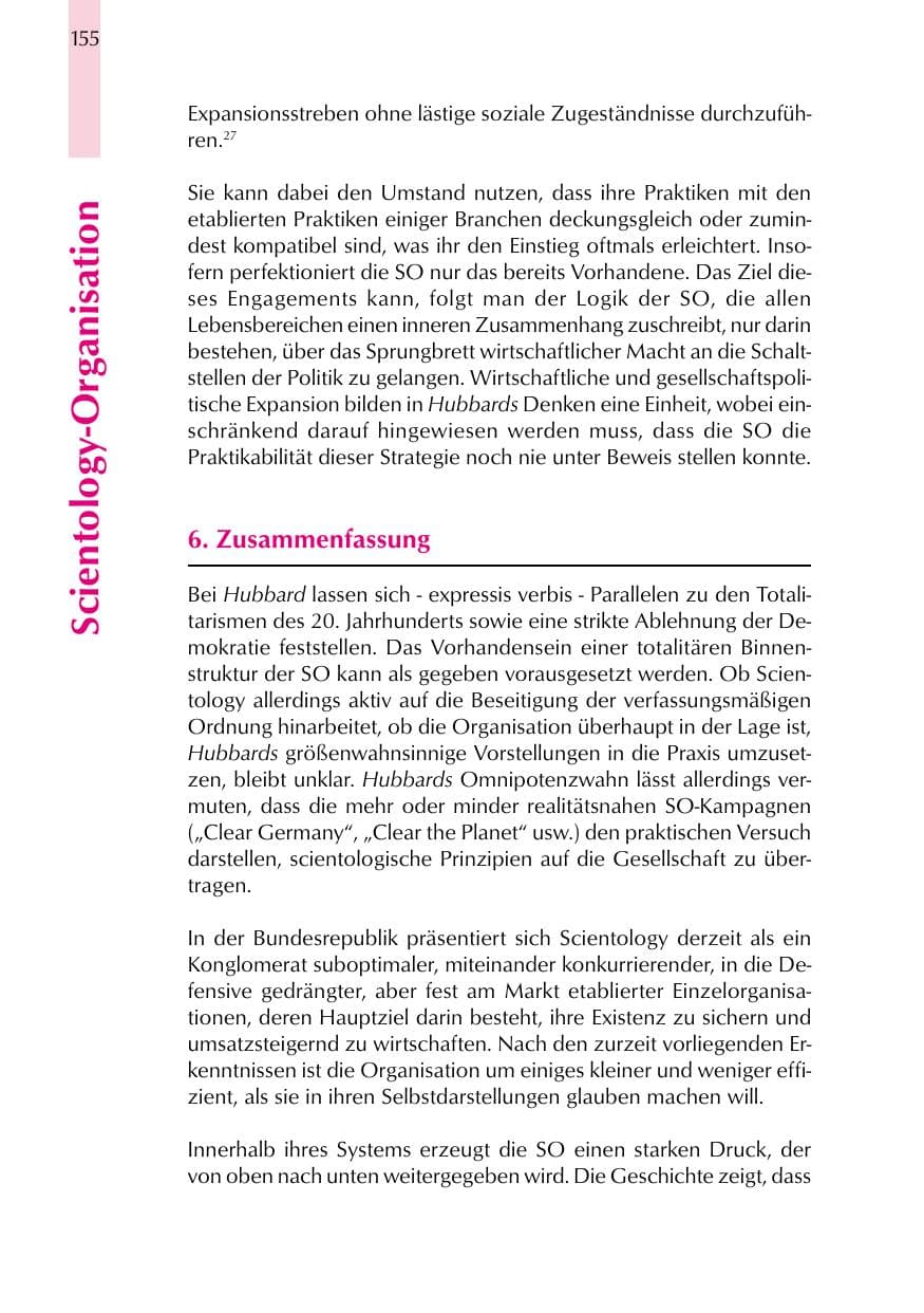 Seite 155 des Verfassungsschutzbericht 1999 Thüringen