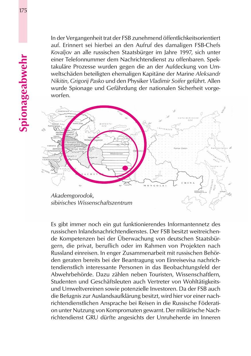 Seite 175 des Verfassungsschutzbericht 1999 Thüringen