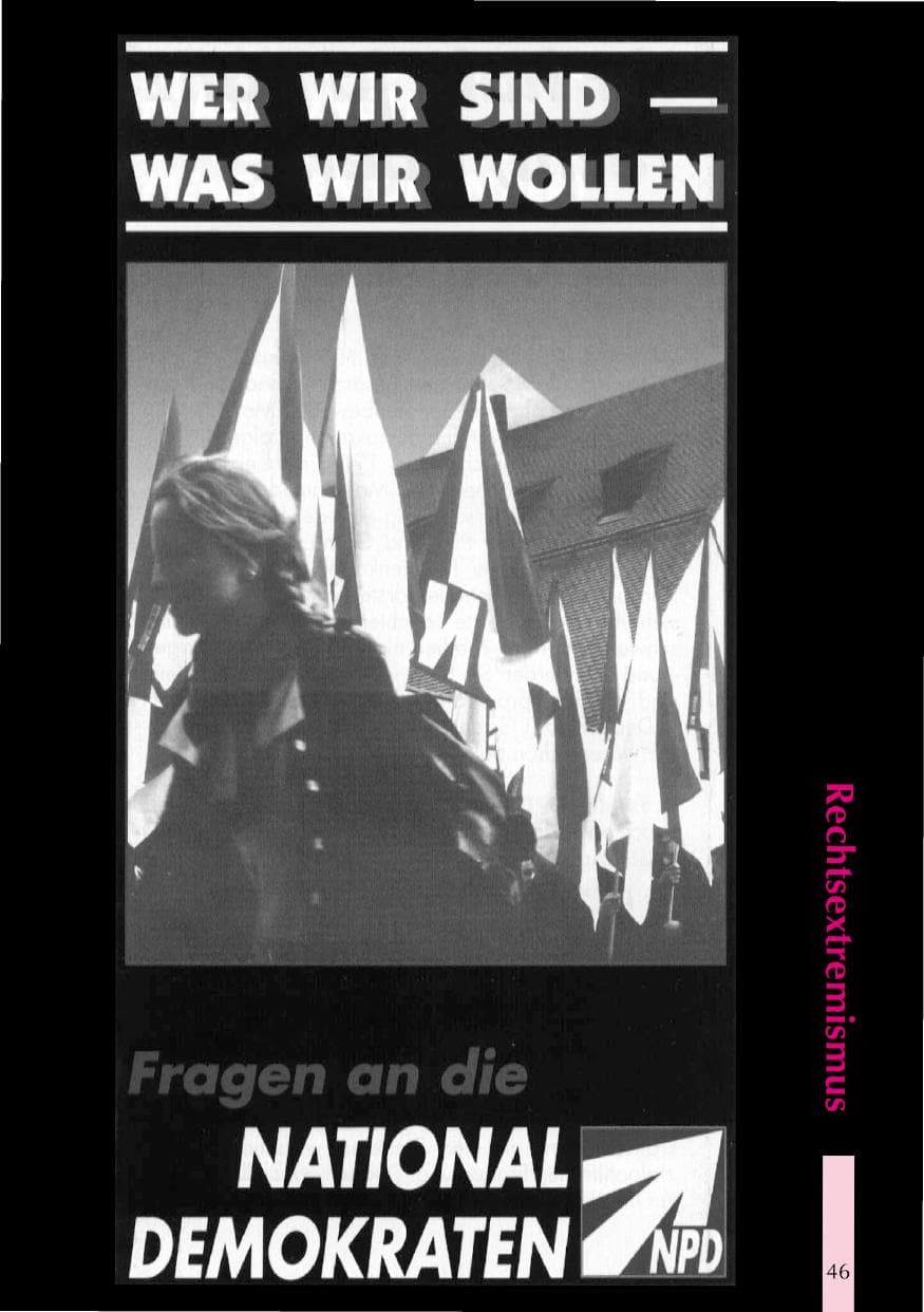 Seite 46 des Verfassungsschutzbericht 1999 Thüringen