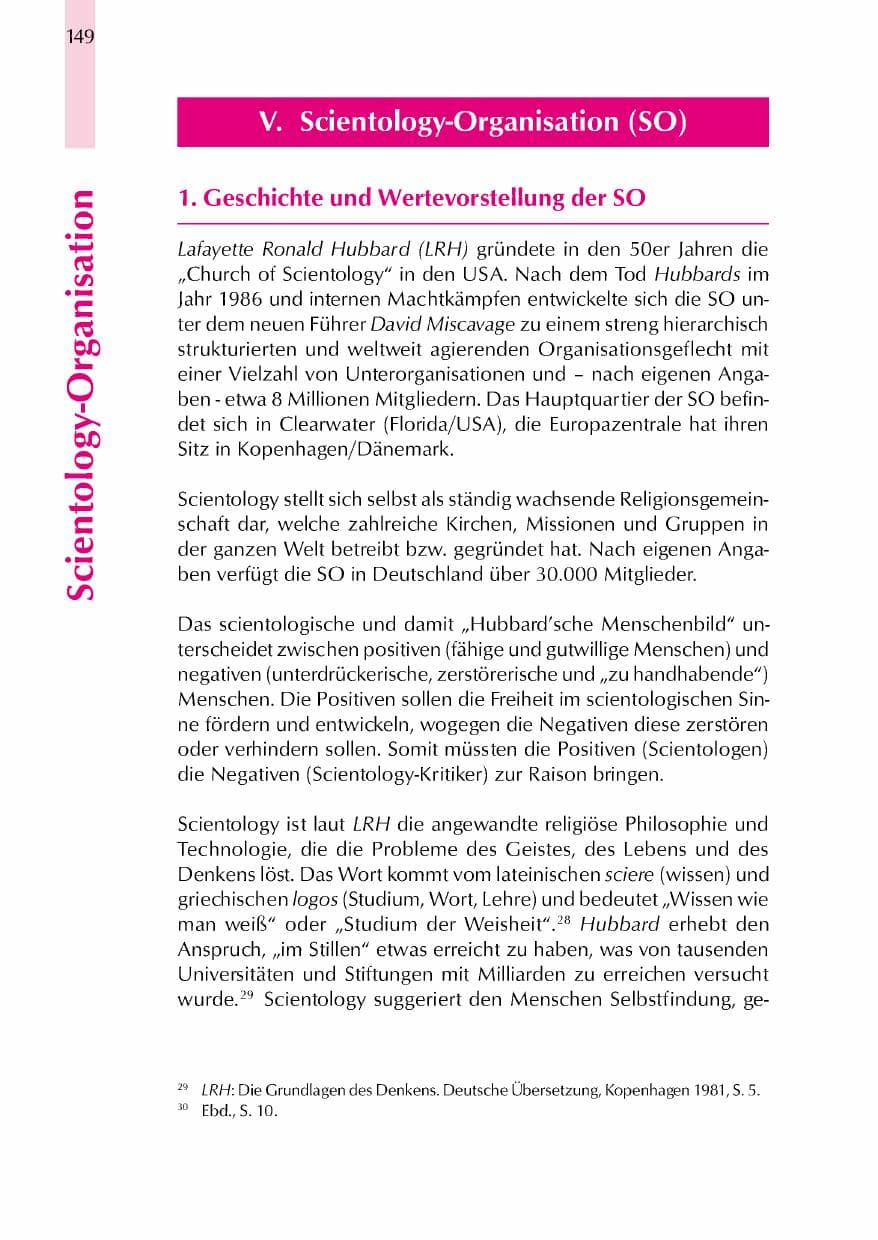Seite 152 des Verfassungsschutzbericht 2000 Thüringen
