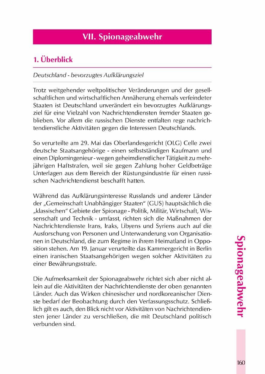 Seite 163 des Verfassungsschutzbericht 2000 Thüringen
