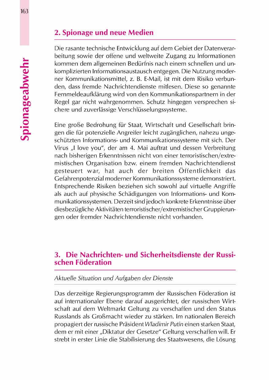 Seite 166 des Verfassungsschutzbericht 2000 Thüringen