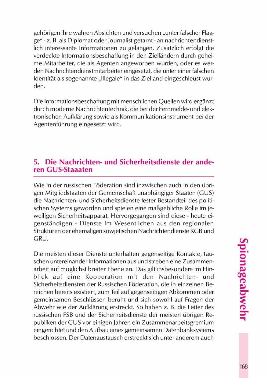 Seite 171 des Verfassungsschutzbericht 2000 Thüringen