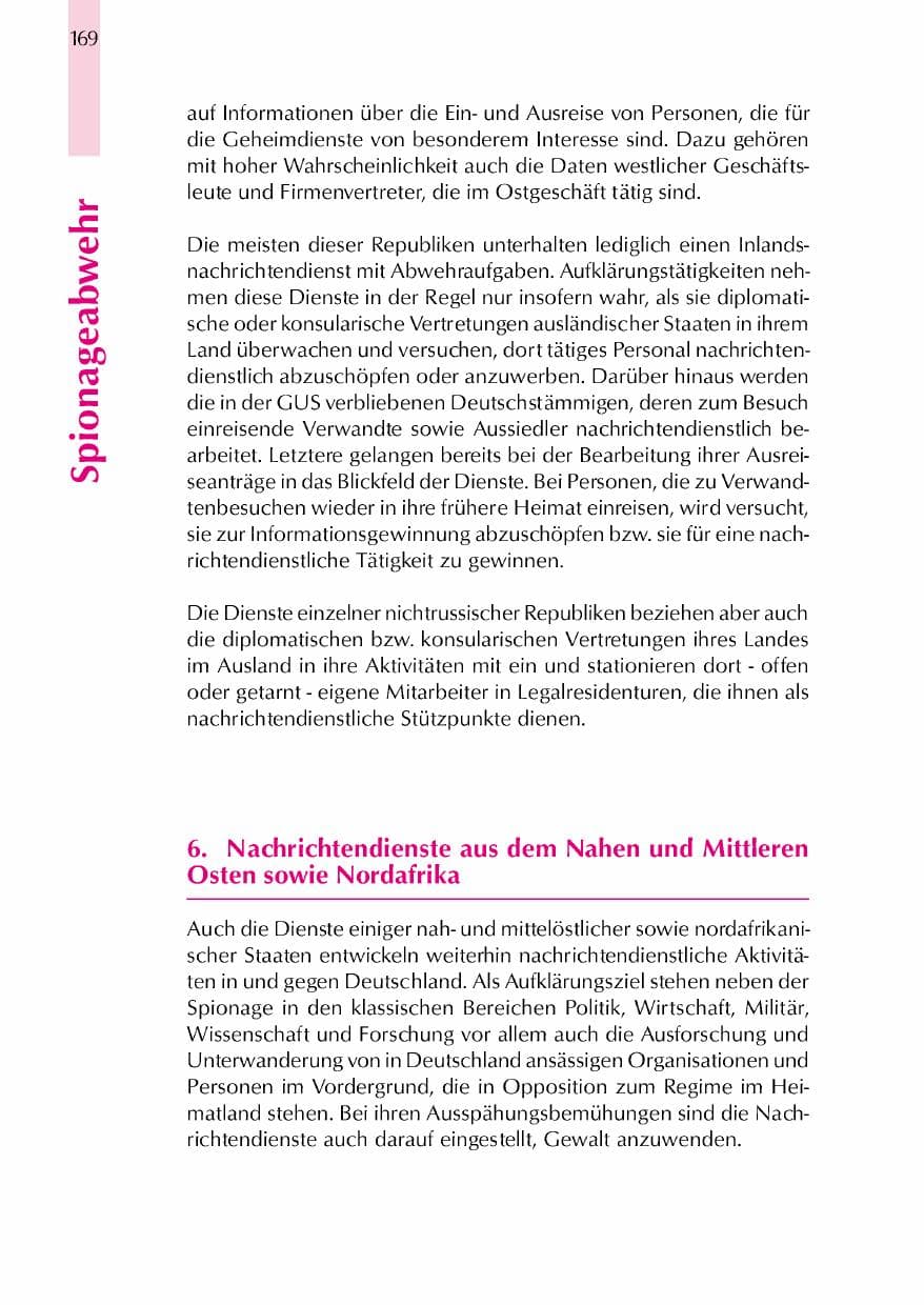 Seite 172 des Verfassungsschutzbericht 2000 Thüringen