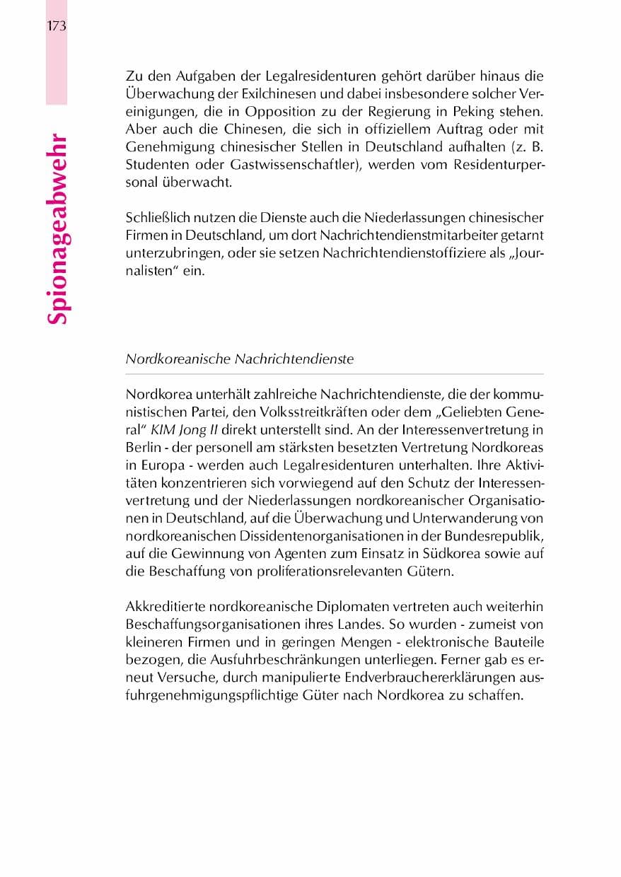 Seite 176 des Verfassungsschutzbericht 2000 Thüringen