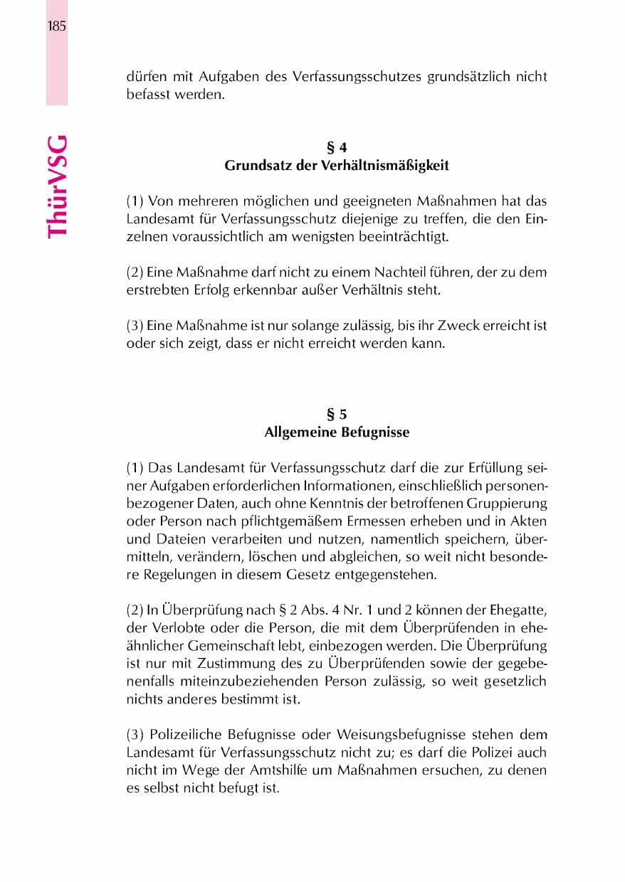 Seite 188 des Verfassungsschutzbericht 2000 Thüringen