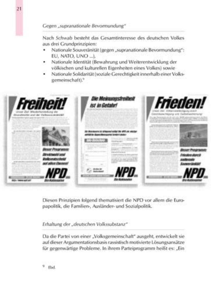 Seite 24 des Verfassungsschutzbericht 2000 Thüringen