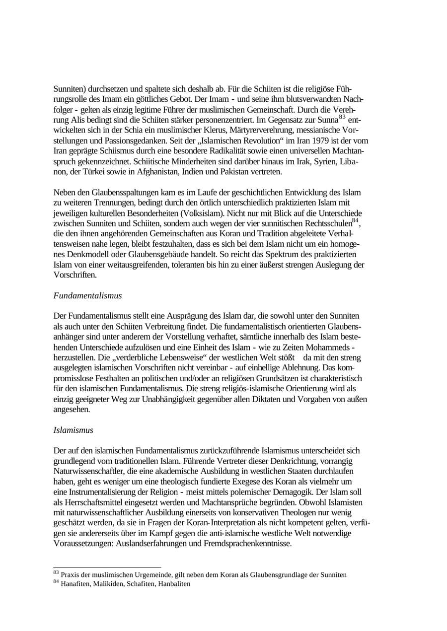 Seite 104 des Verfassungsschutzbericht 2001 Thüringen