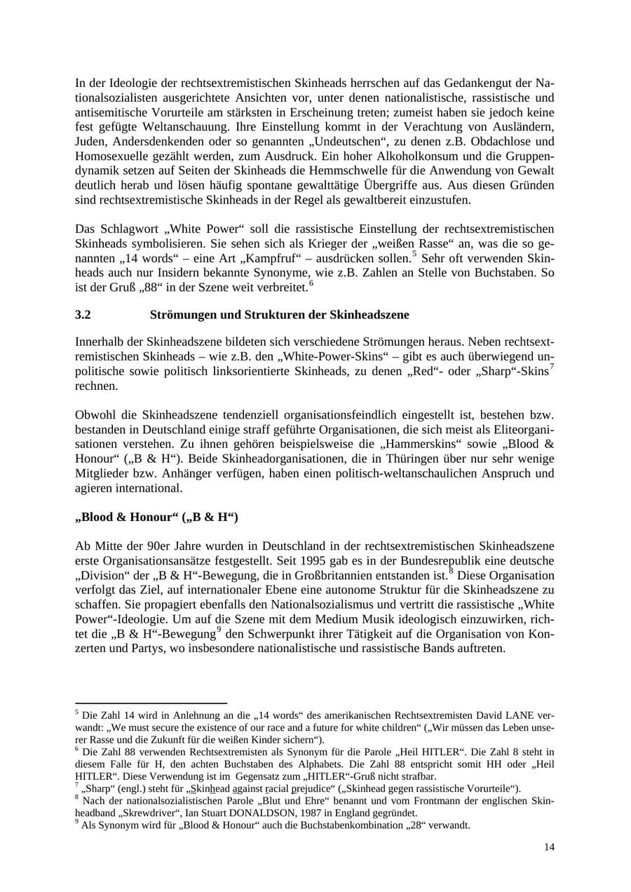 Seite 15 des Verfassungsschutzbericht 2005 Thüringen