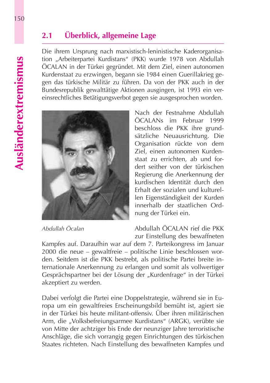 Seite 151 des Verfassungsschutzbericht 2008 Thüringen