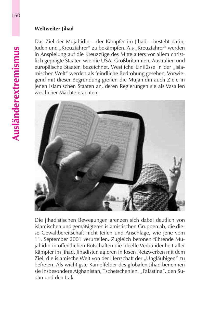 Seite 161 des Verfassungsschutzbericht 2008 Thüringen