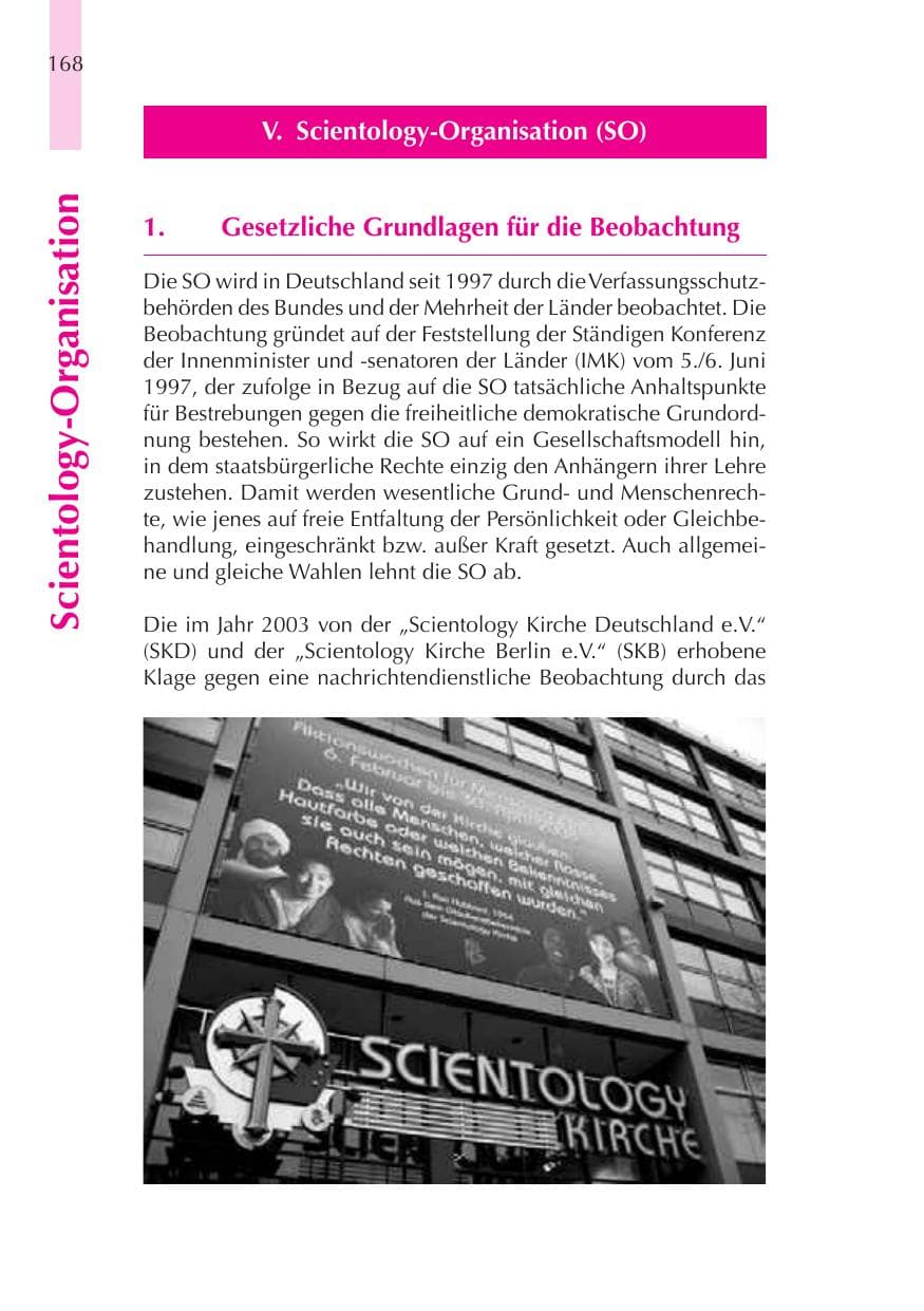 Seite 169 des Verfassungsschutzbericht 2008 Thüringen