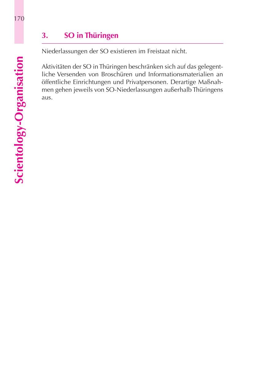 Seite 171 des Verfassungsschutzbericht 2008 Thüringen