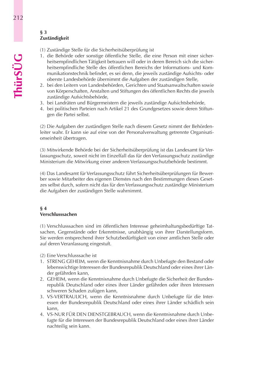 Seite 213 des Verfassungsschutzbericht 2008 Thüringen