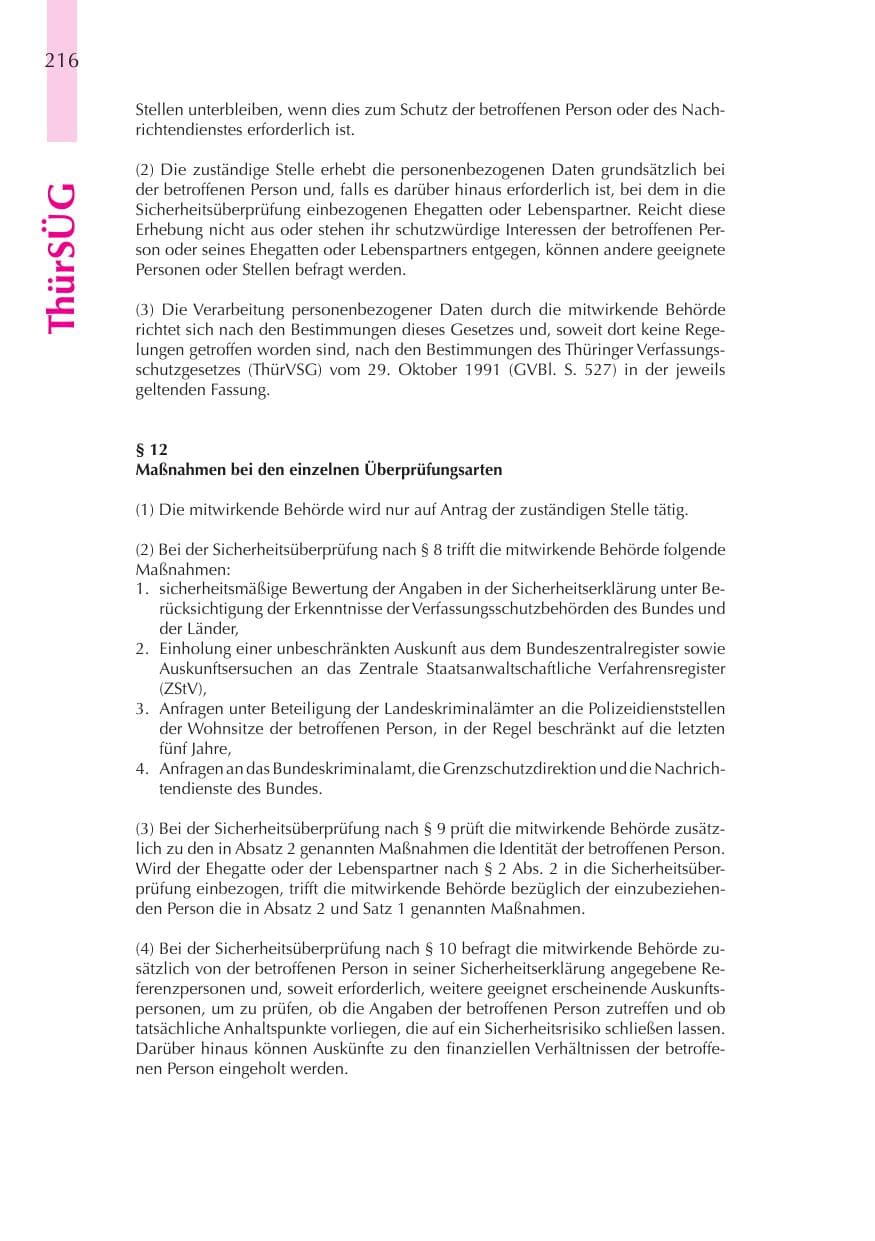 Seite 217 des Verfassungsschutzbericht 2008 Thüringen