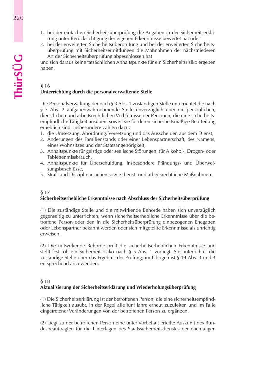 Seite 221 des Verfassungsschutzbericht 2008 Thüringen