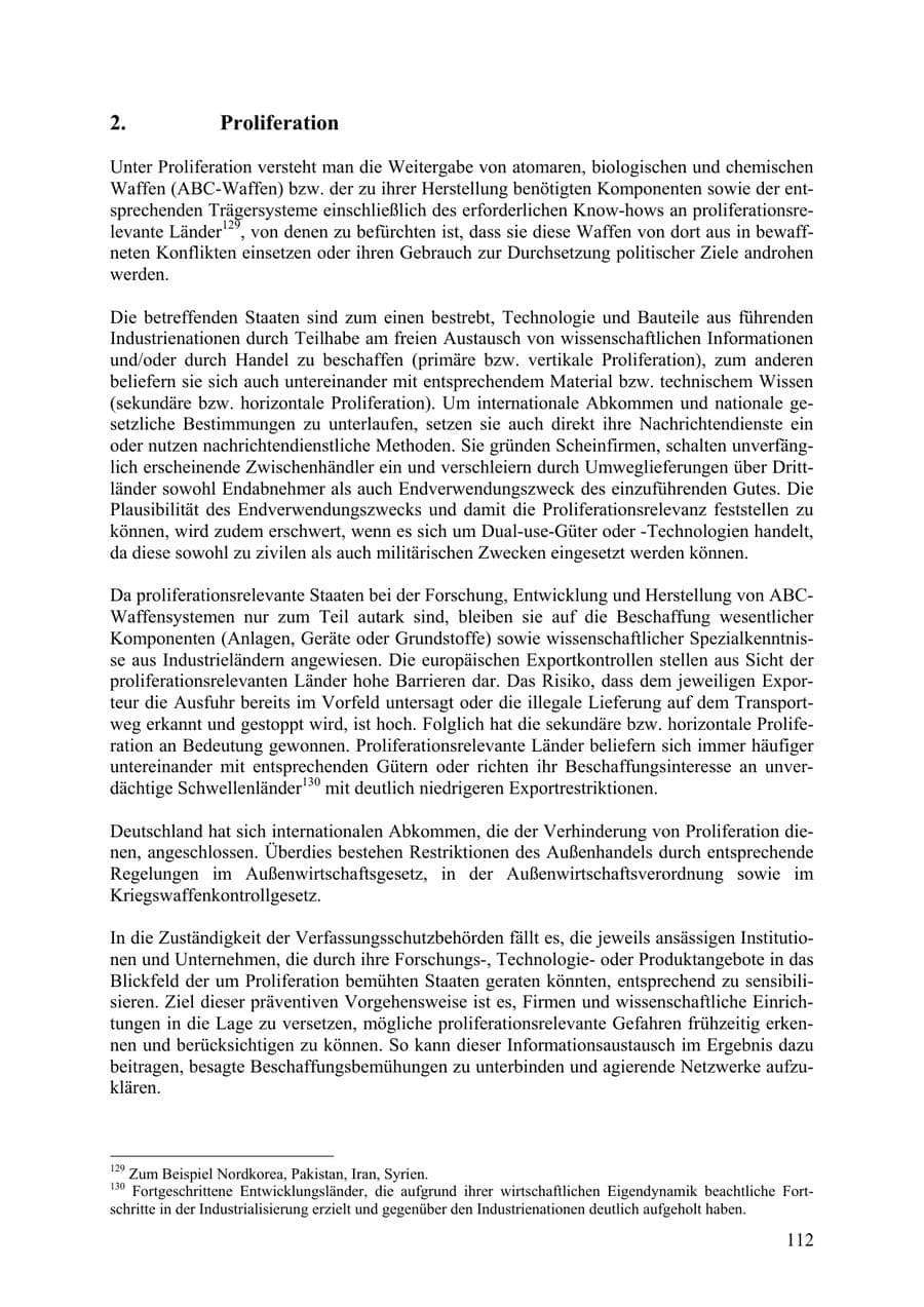 Seite 113 des Verfassungsschutzbericht 2009 Thüringen
