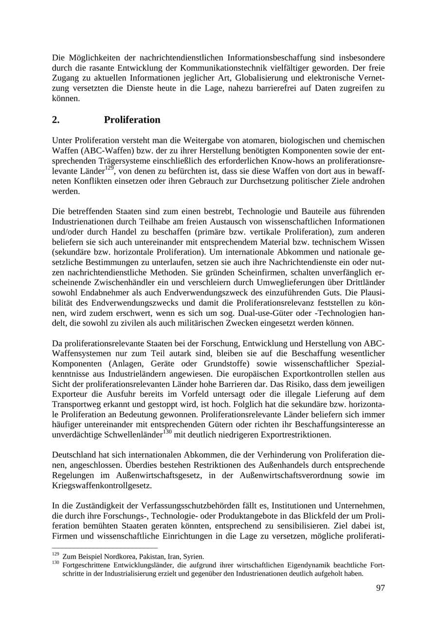 Seite 98 des Verfassungsschutzbericht 2010 Thüringen