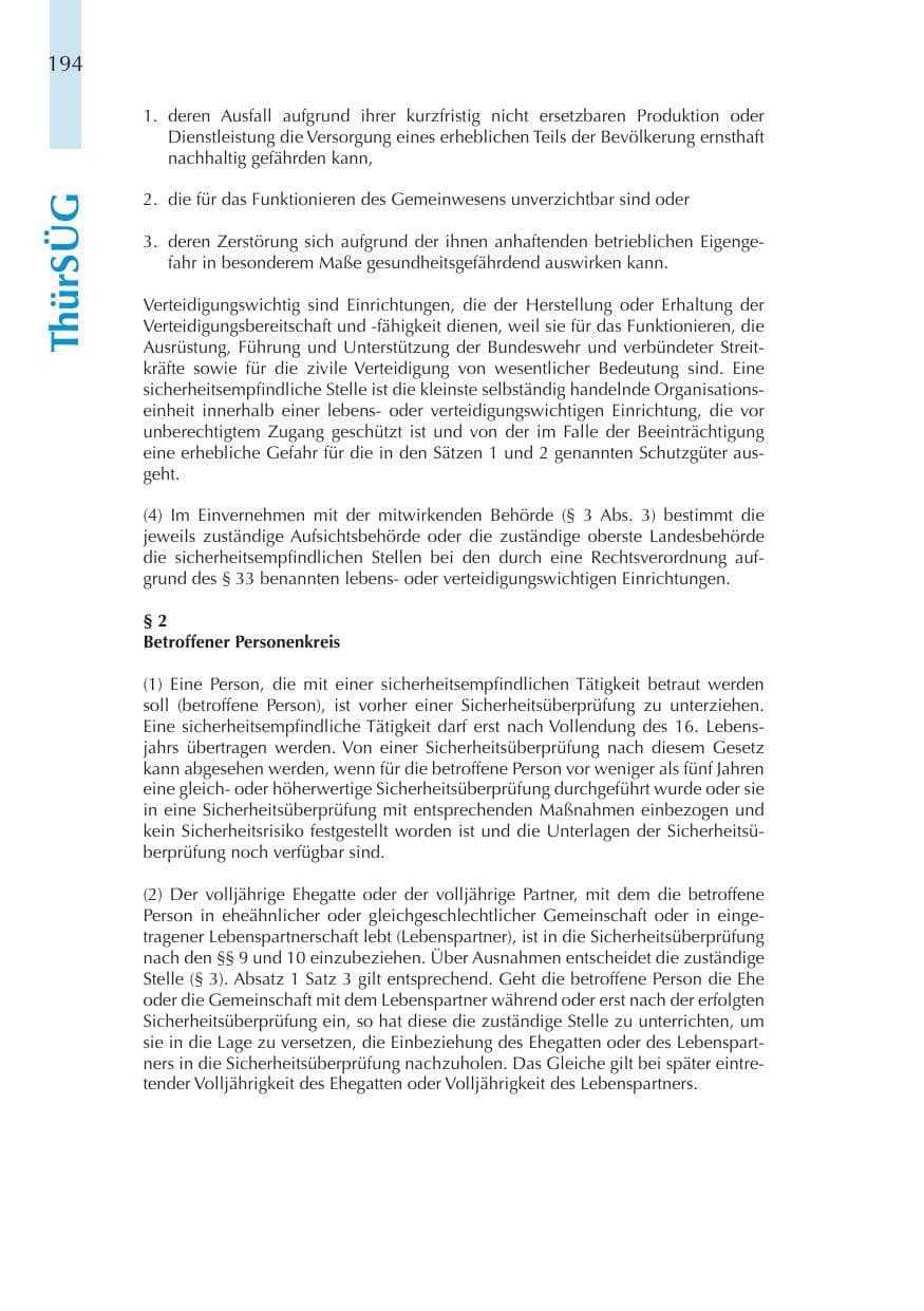 Seite 194 des Verfassungsschutzbericht 2011 Thüringen