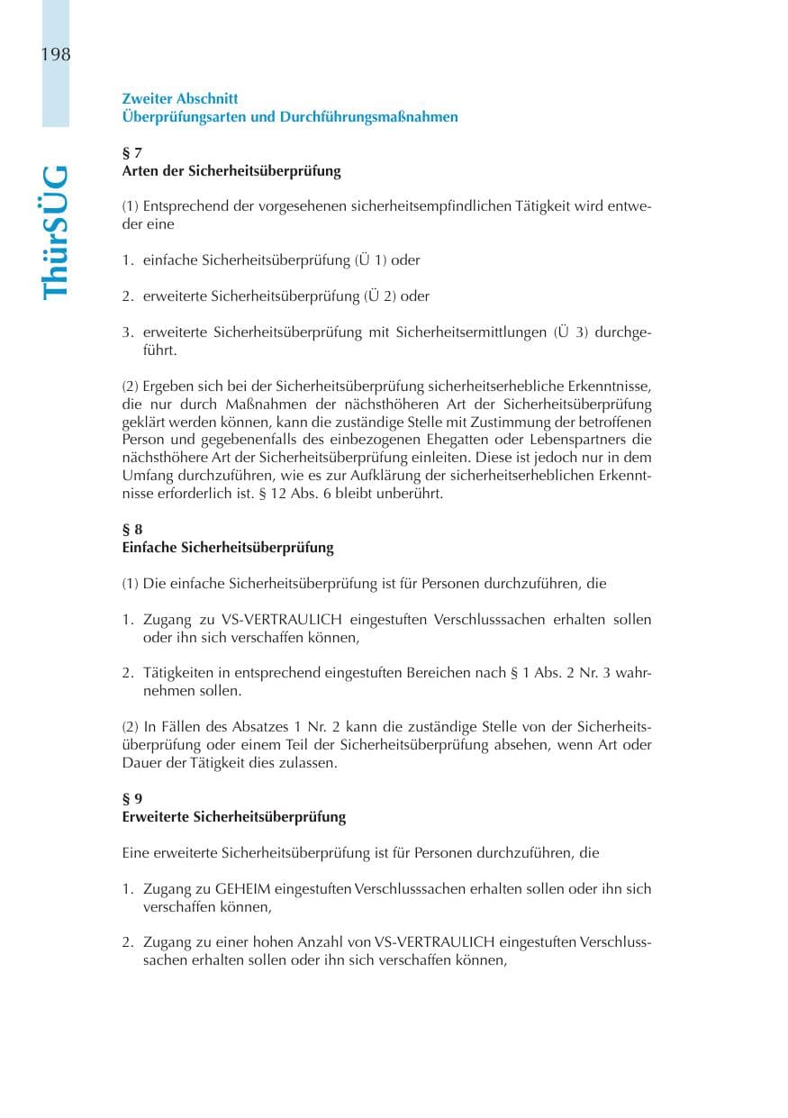 Seite 198 des Verfassungsschutzbericht 2011 Thüringen
