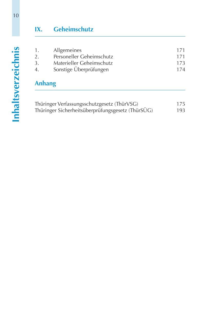 Seite 10 des Verfassungsschutzbericht 2011 Thüringen