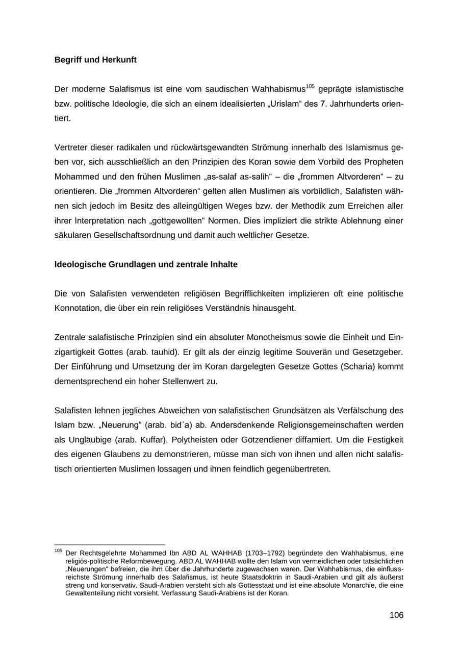 Seite 106 des Verfassungsschutzbericht 2012 Thüringen