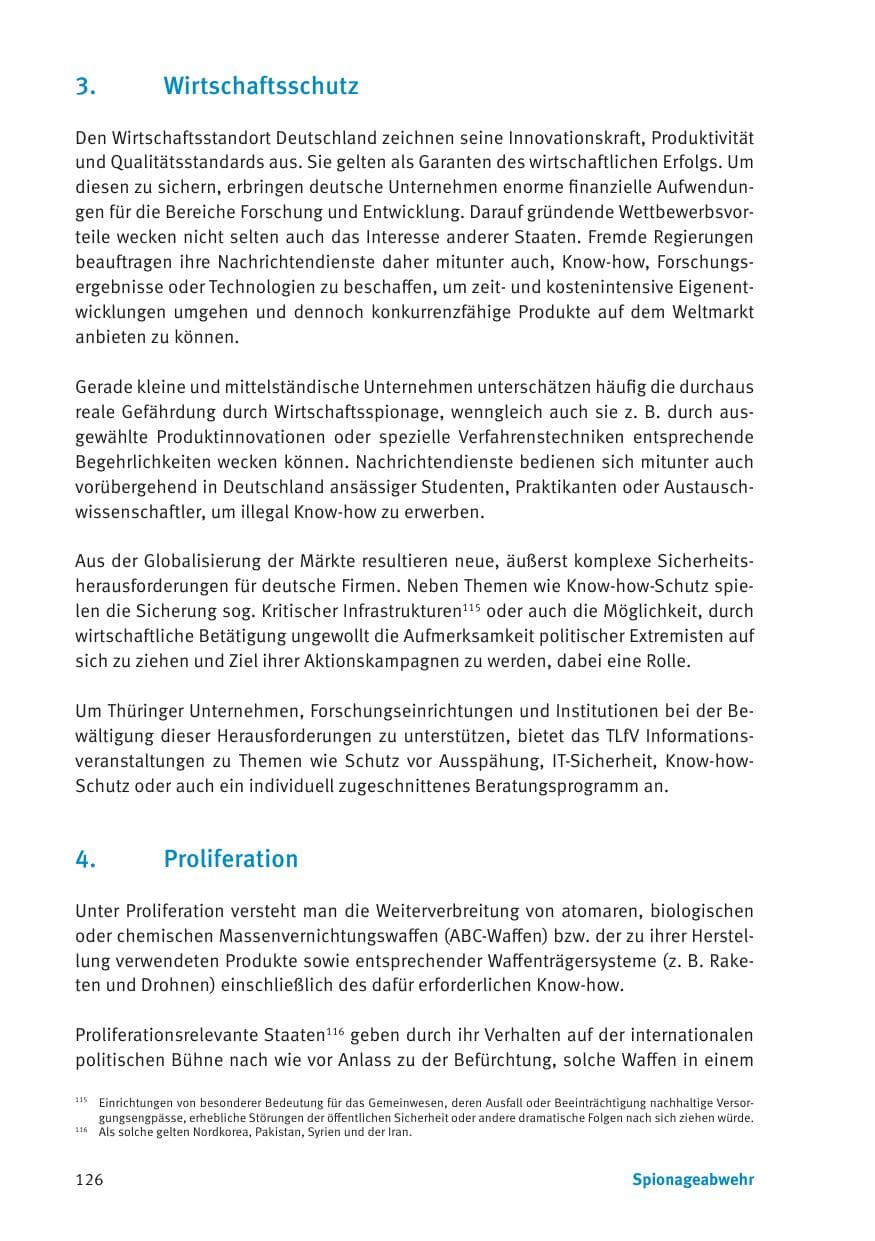 Seite 128 des Verfassungsschutzbericht 2013 Thüringen