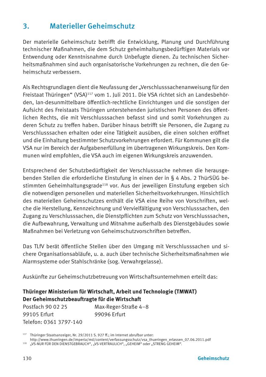 Seite 132 des Verfassungsschutzbericht 2013 Thüringen