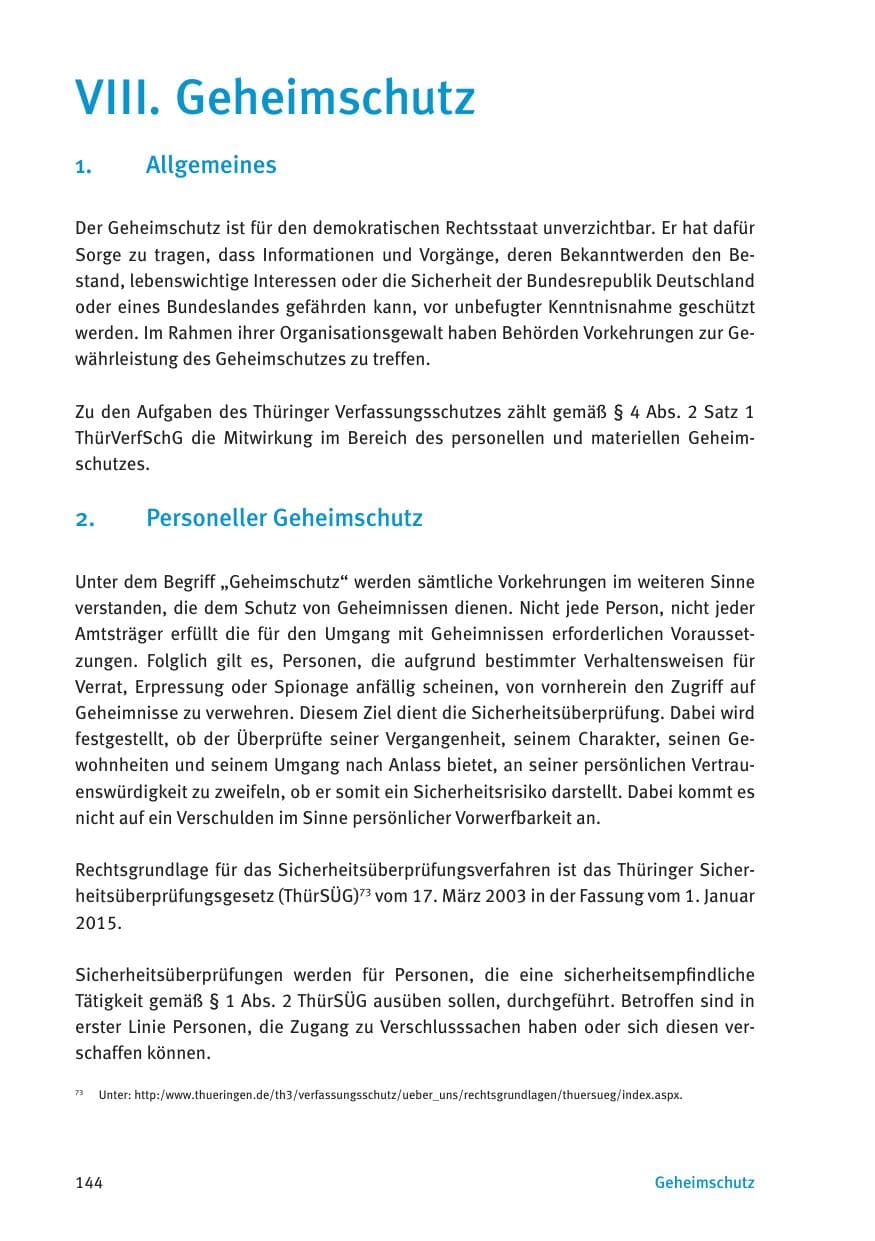 Seite 146 des Verfassungsschutzbericht 2016 Thüringen