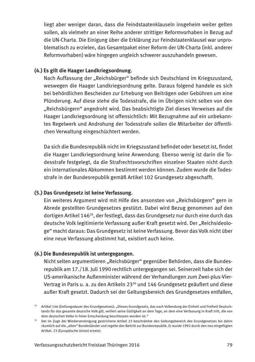 Seite 81 des Verfassungsschutzbericht 2016 Thüringen
