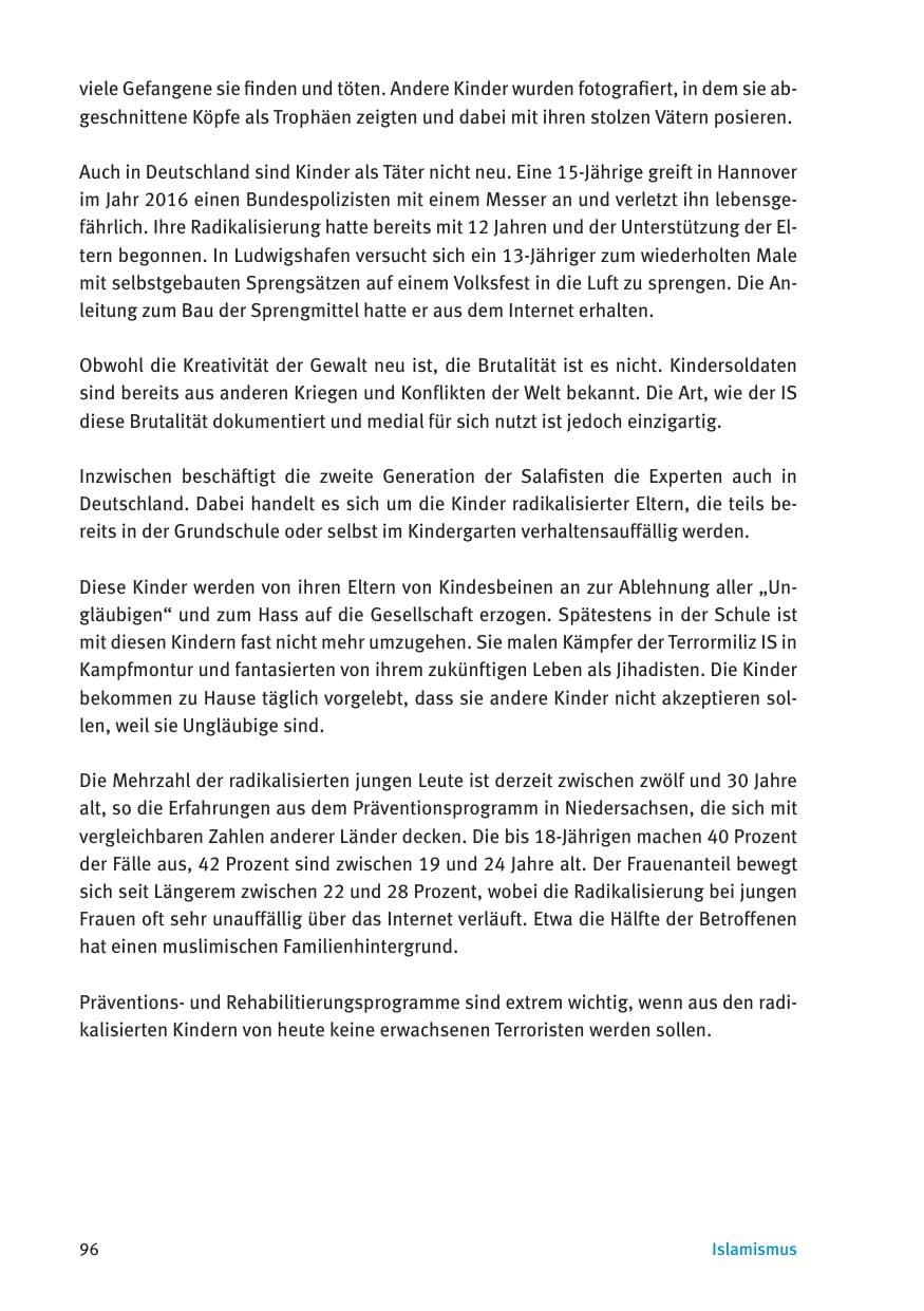Seite 98 des Verfassungsschutzbericht 2016 Thüringen