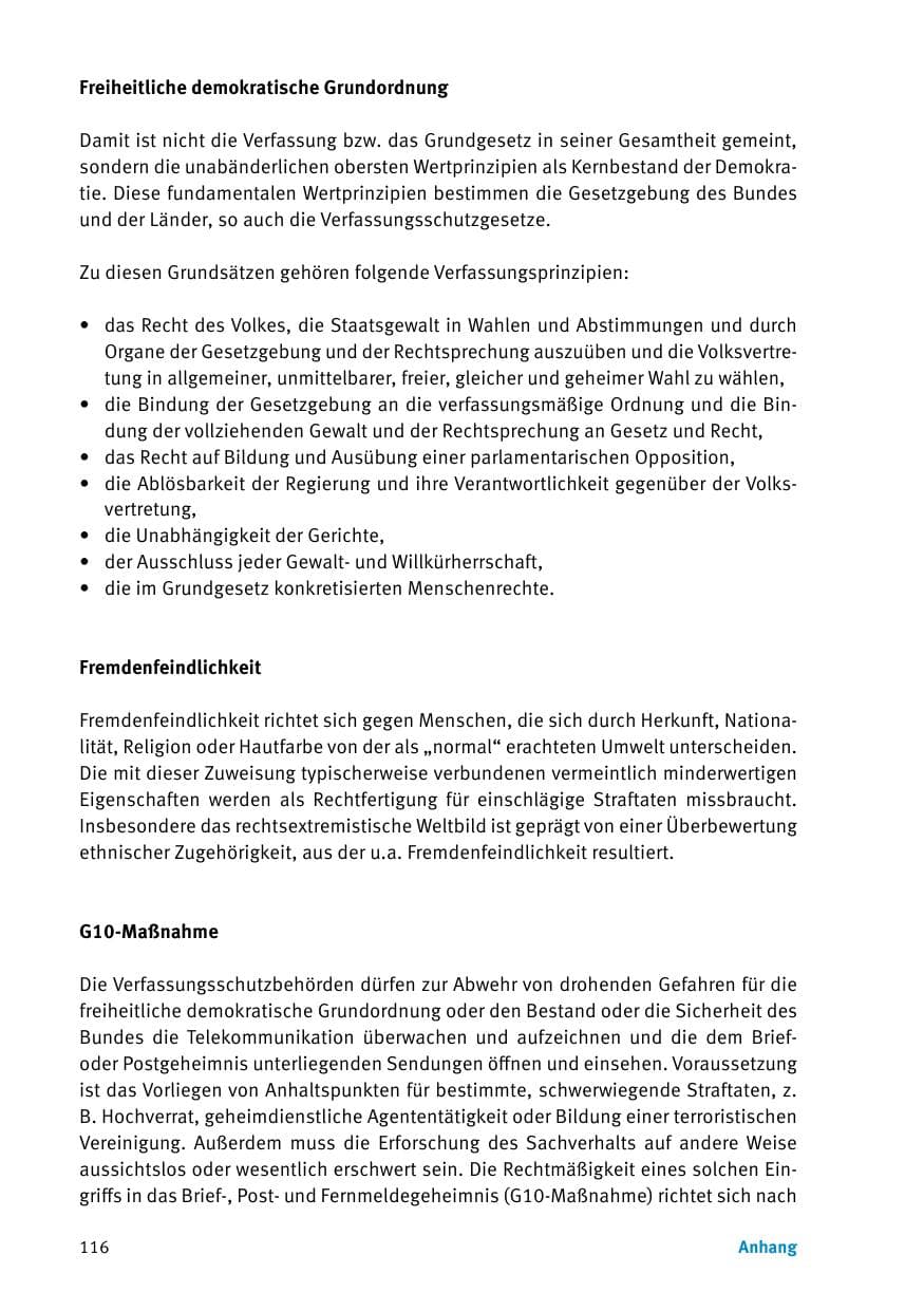 Seite 118 des Verfassungsschutzbericht 2017 Thüringen