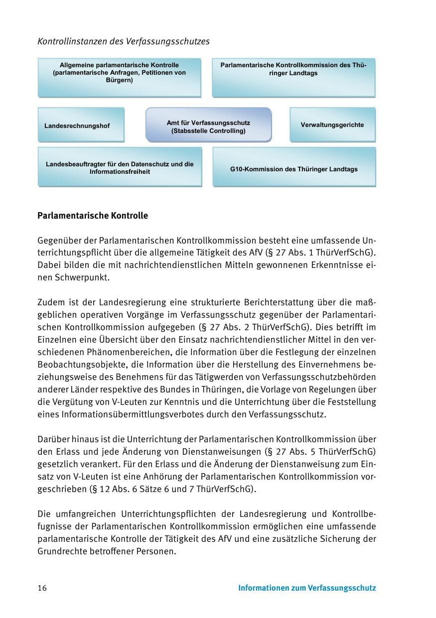 Seite 18 des Verfassungsschutzbericht 2017 Thüringen