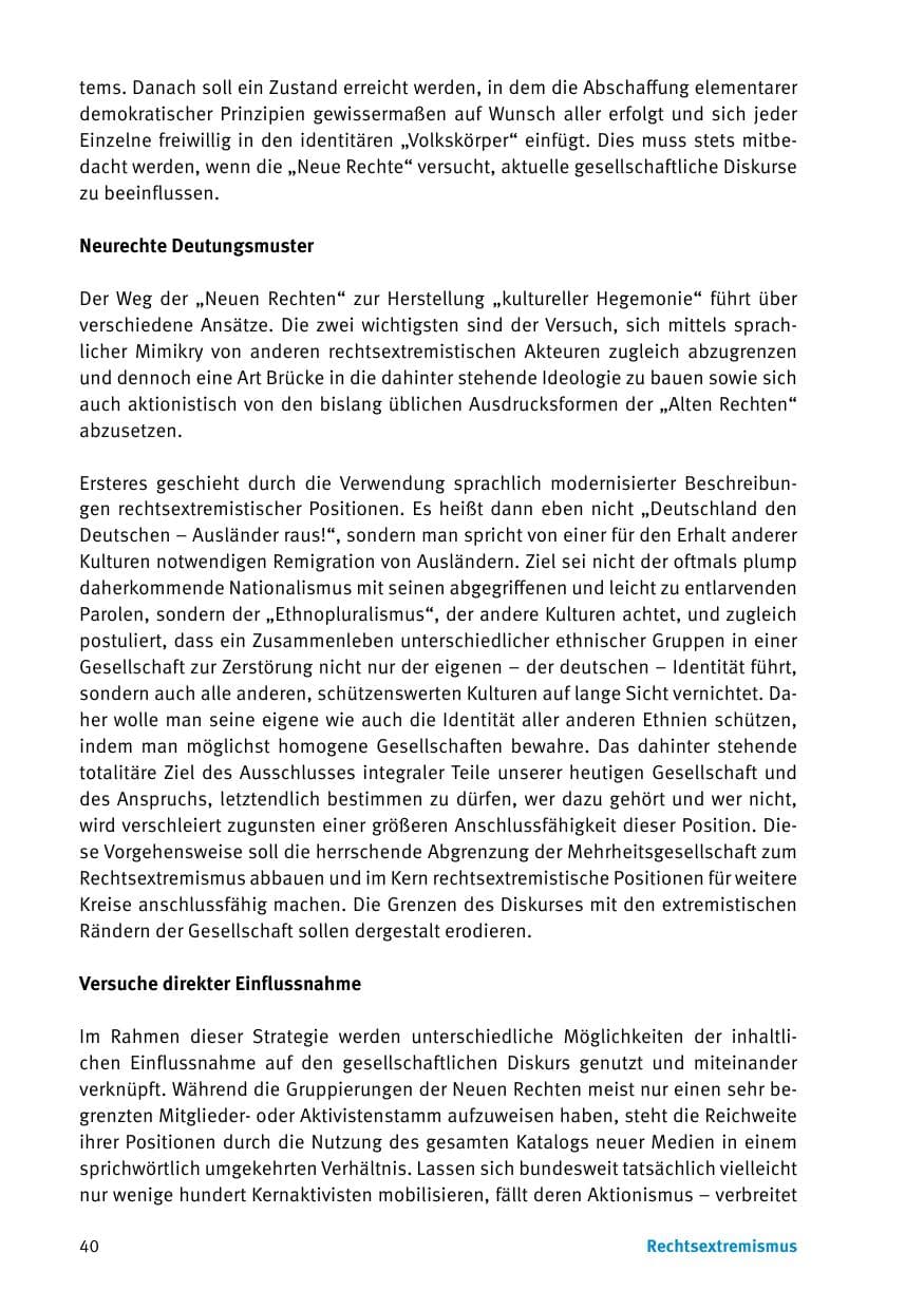 Seite 42 des Verfassungsschutzbericht 2017 Thüringen