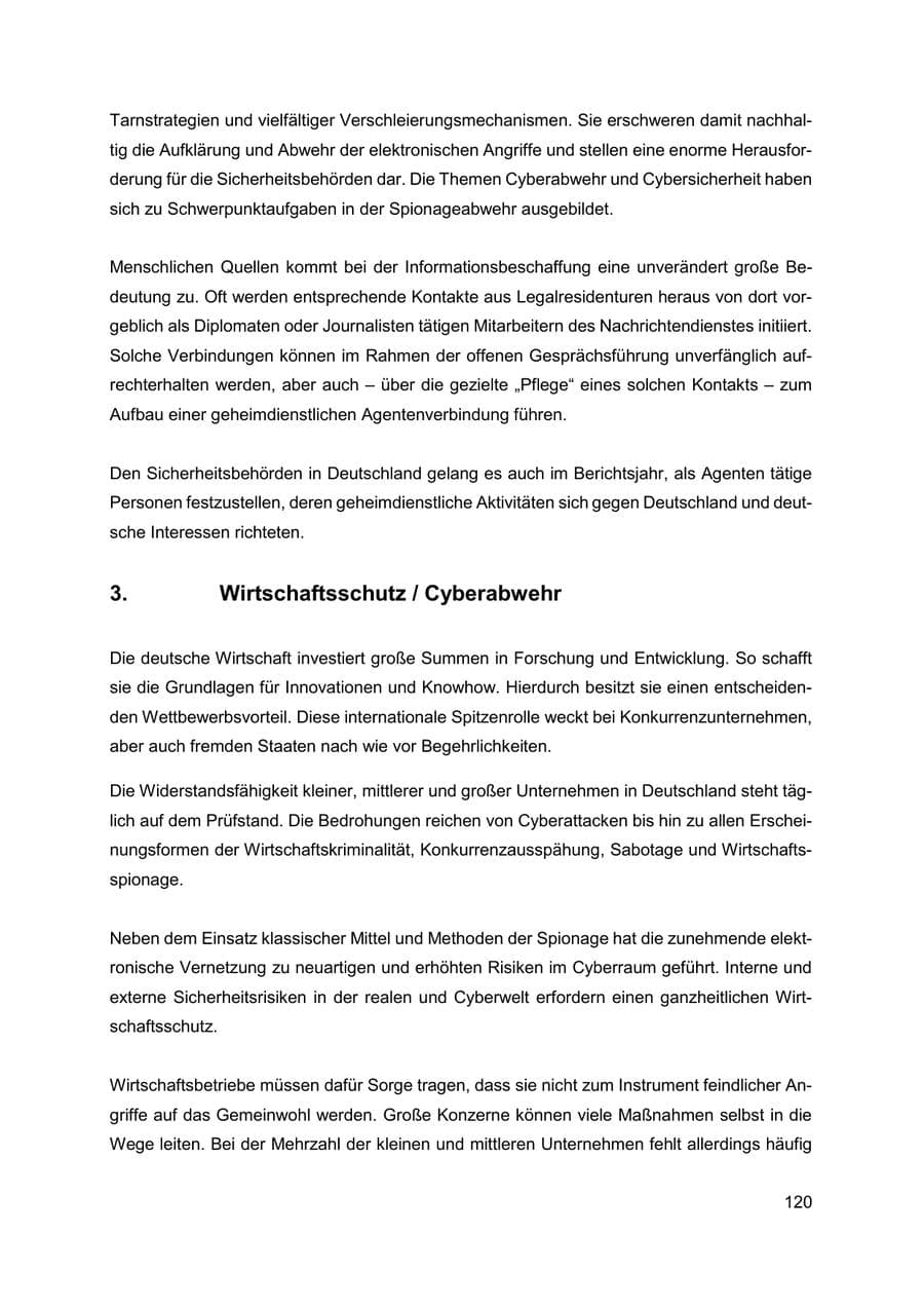 Seite 121 des Verfassungsschutzbericht 2019 Thüringen