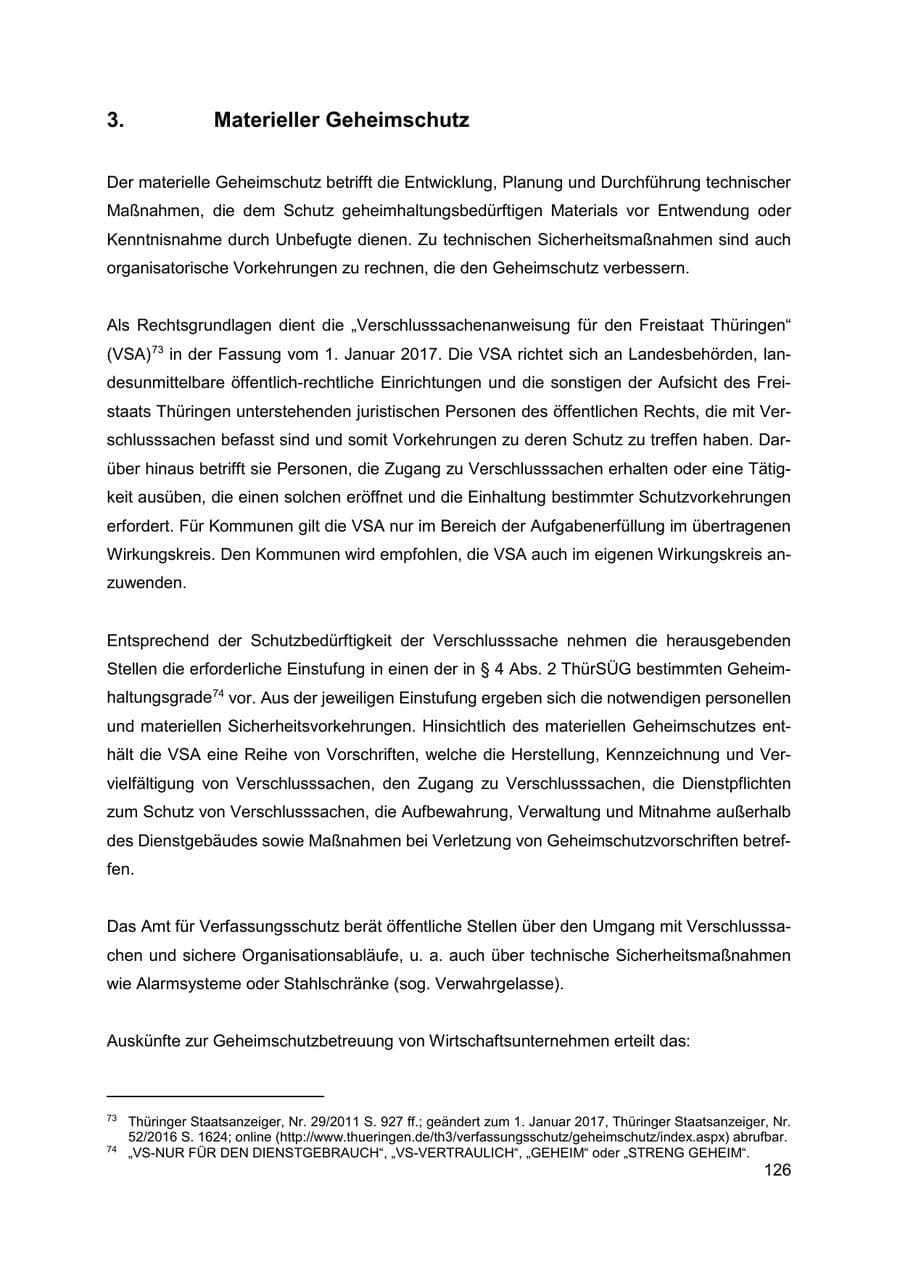 Seite 127 des Verfassungsschutzbericht 2019 Thüringen