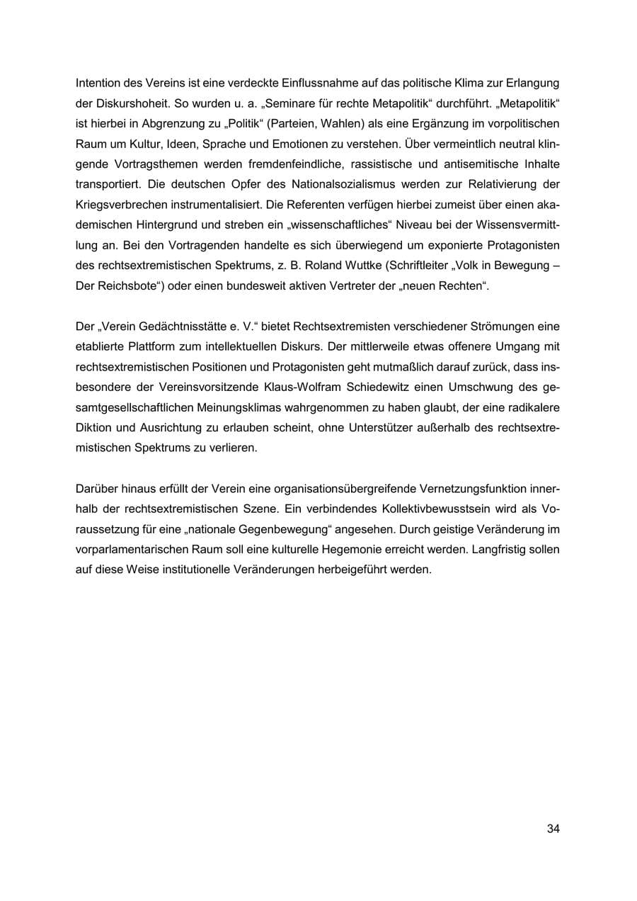 Seite 35 des Verfassungsschutzbericht 2019 Thüringen