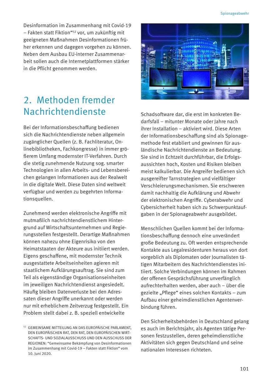 Seite 103 des Verfassungsschutzbericht 2020 Thüringen