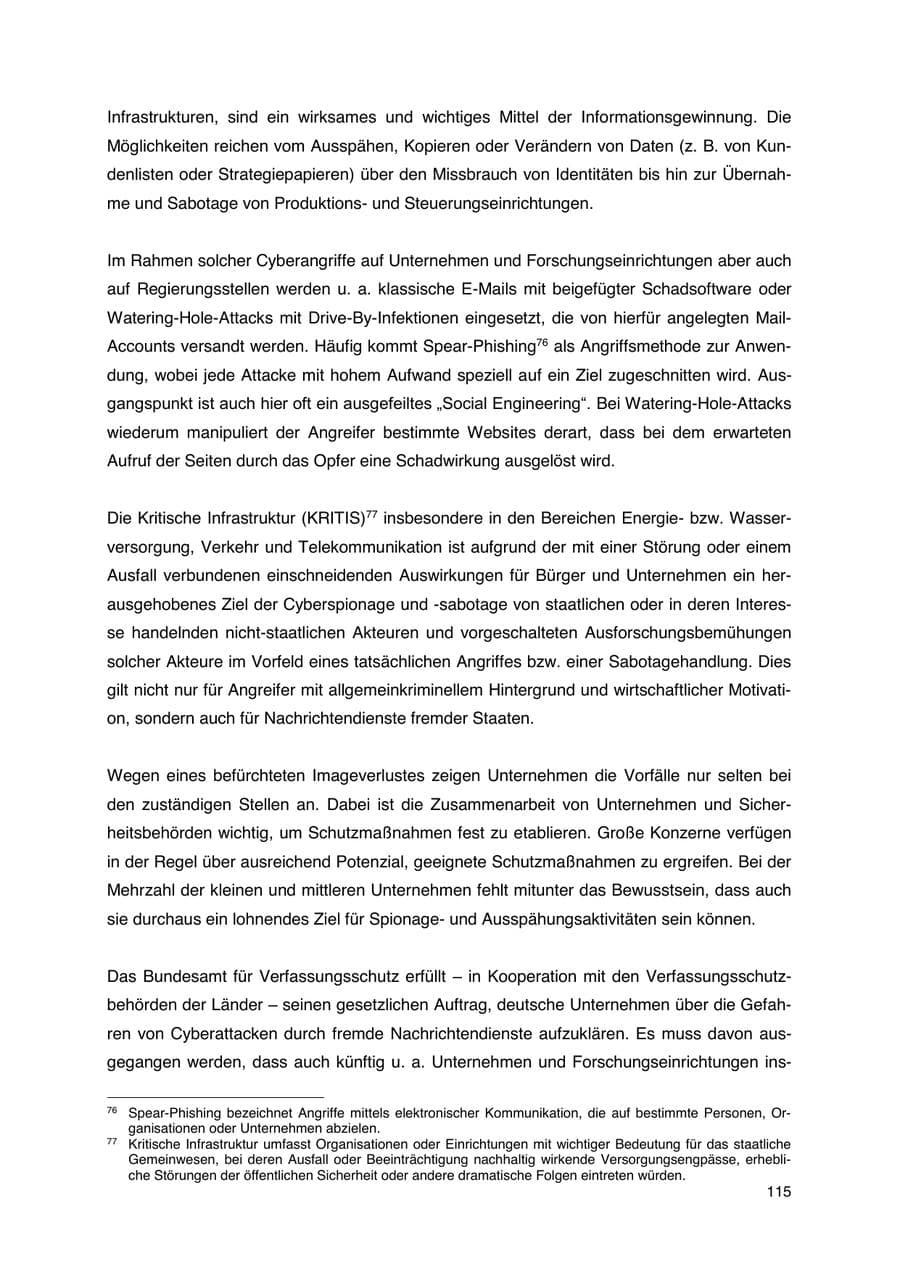 Seite 116 des Verfassungsschutzbericht 2023 Thüringen