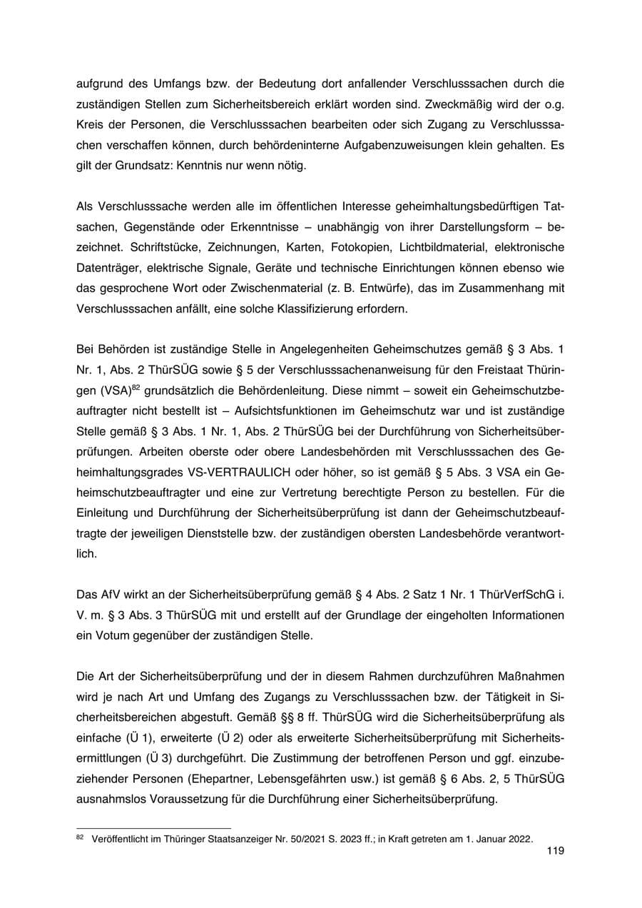 Seite 120 des Verfassungsschutzbericht 2023 Thüringen