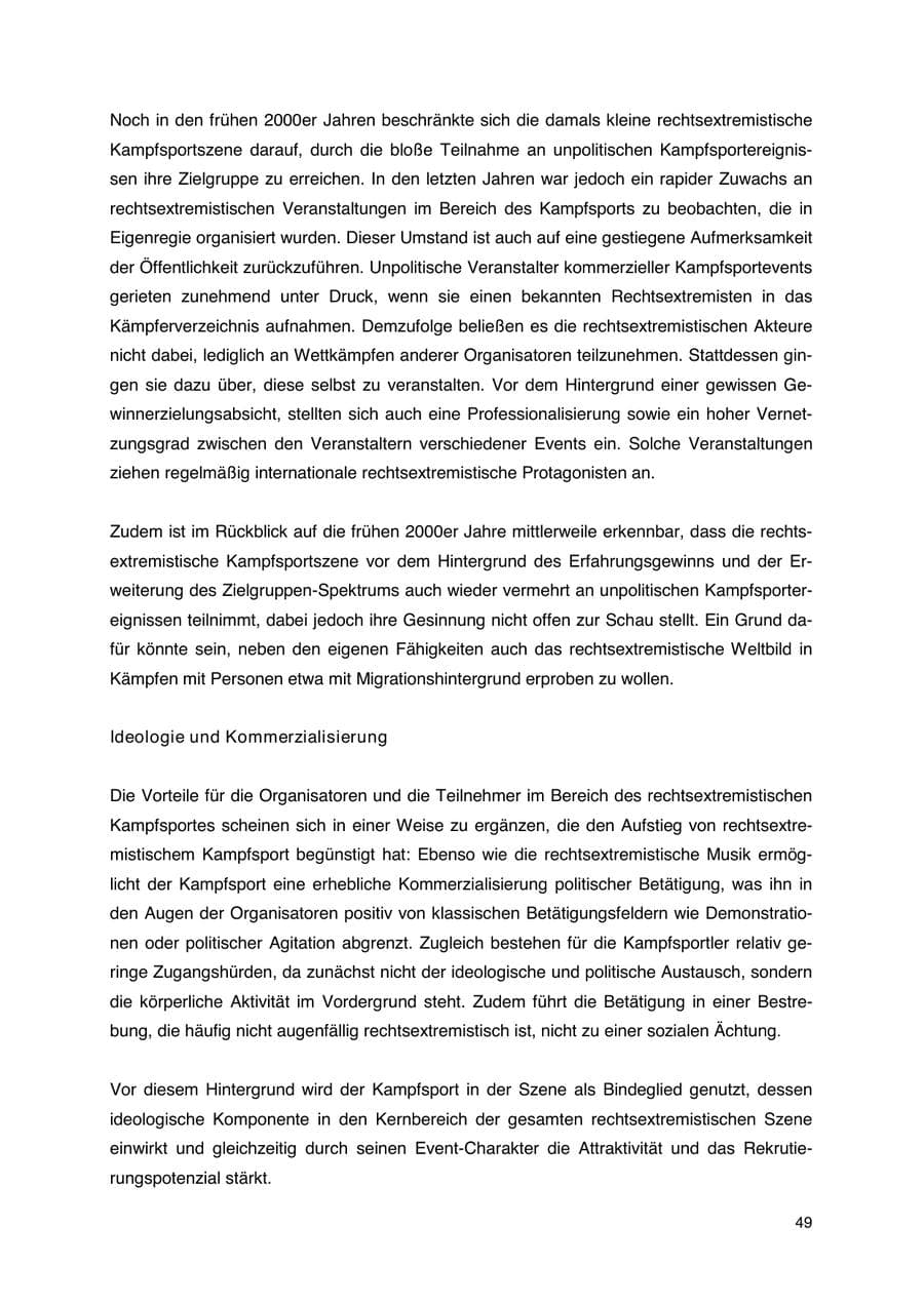 Seite 50 des Verfassungsschutzbericht 2023 Thüringen